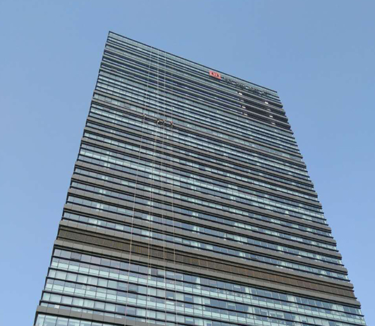 中海国际外墙清洗(图1)